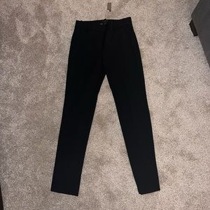 Brand new J.Crew black slacks size 6 Tall! Straight leg!